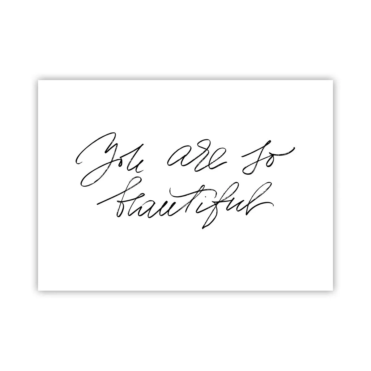 Poszter - Tényleg, hidd el... - 70x50 cm