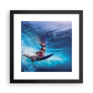 Poszter fehér keretben - Az öröm mélysége - 30x30 cm