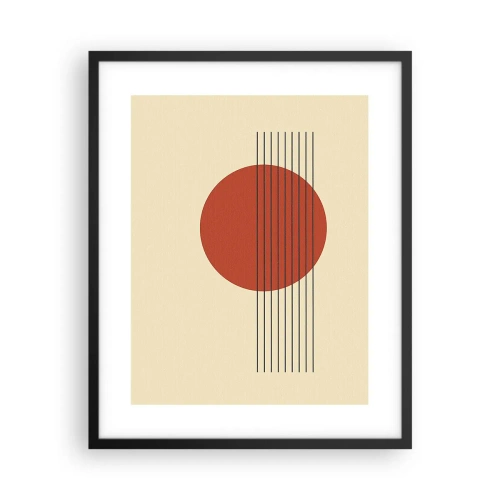 Poszter fehér keretben - Körbe és tovább - 40x50 cm