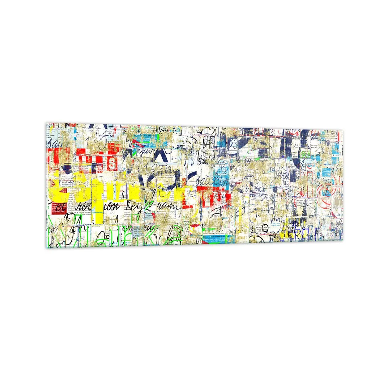 Üveg kép - Egyszerűen tetszik a szemnek - 140x50 cm