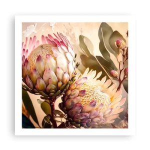 Poszter - Gyengéden átölelve - 60x60 cm