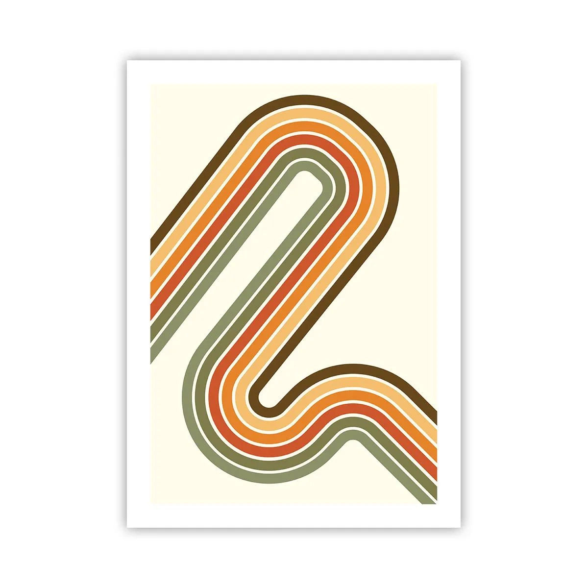Poszter - Cikkcakkban a célba - 50x70 cm