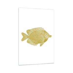 Üveg kép - Csak a hal - 70x100 cm