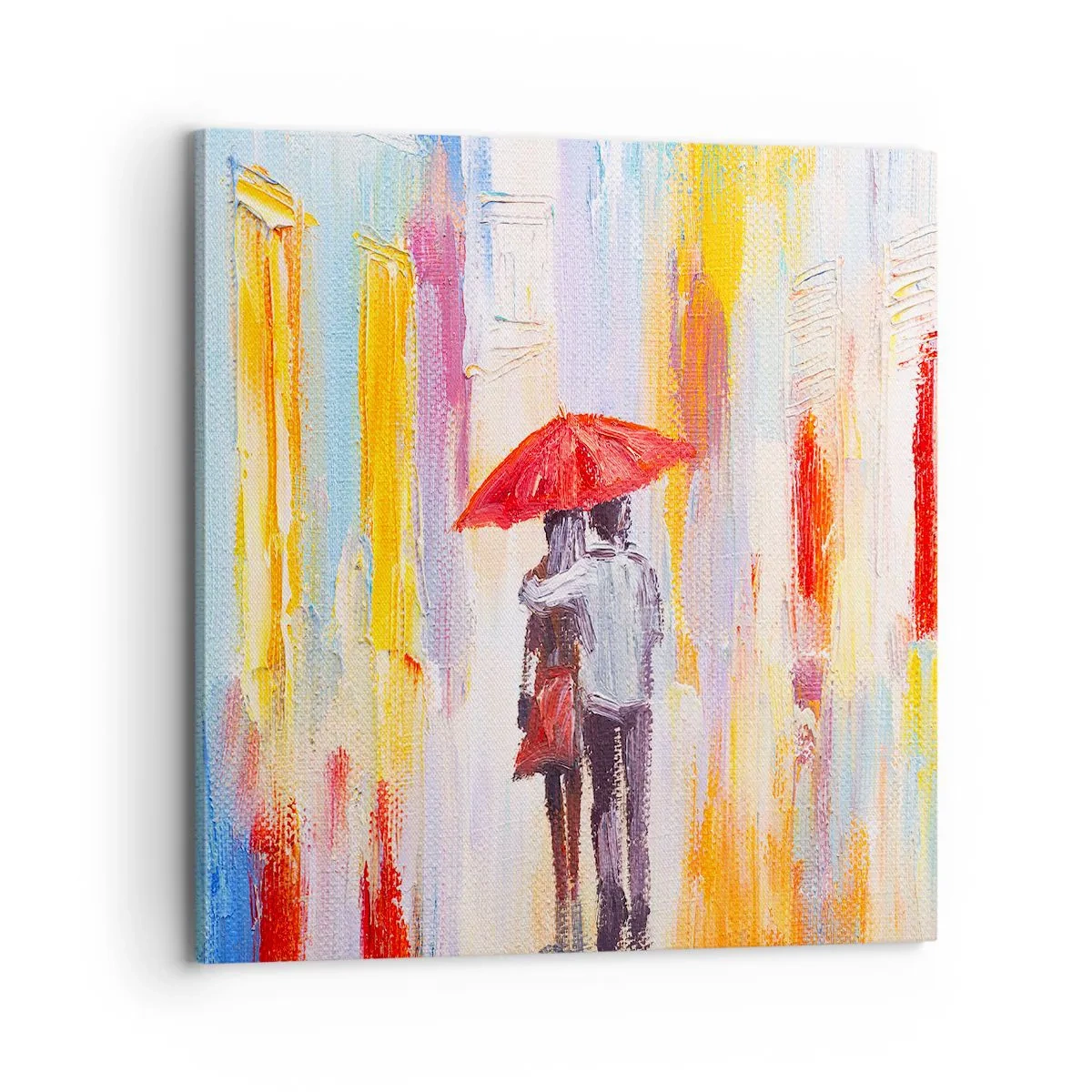 Vászonkép - Hadd essen az eső - 70x70 cm