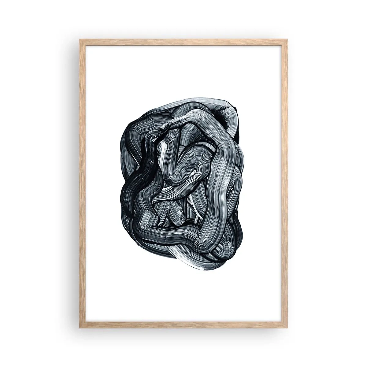 Poszter világos tölgy keretben - Ez nem olyan egyszerű - 50x70 cm