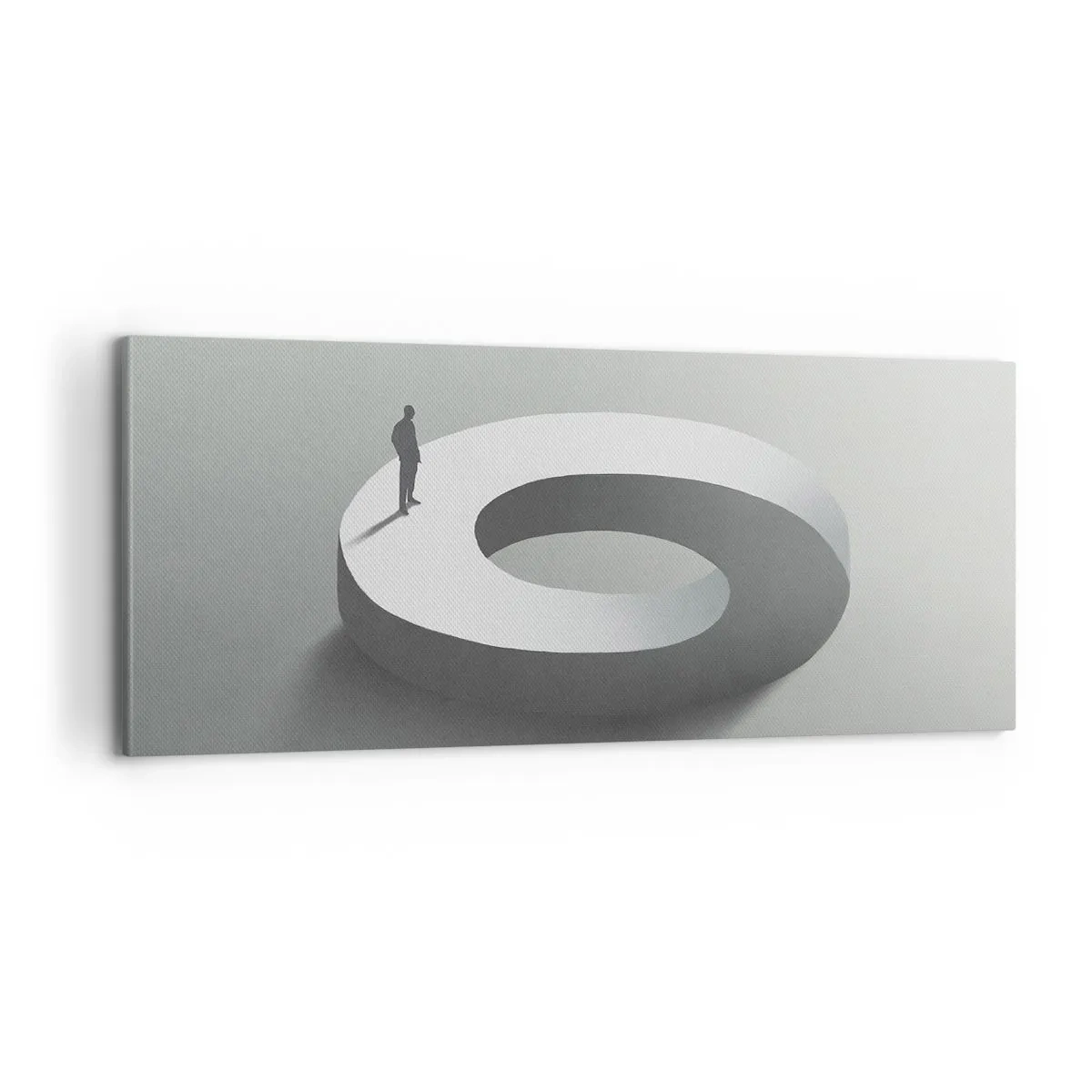 Vászonkép - És bölcsnek lenni - 100x40 cm