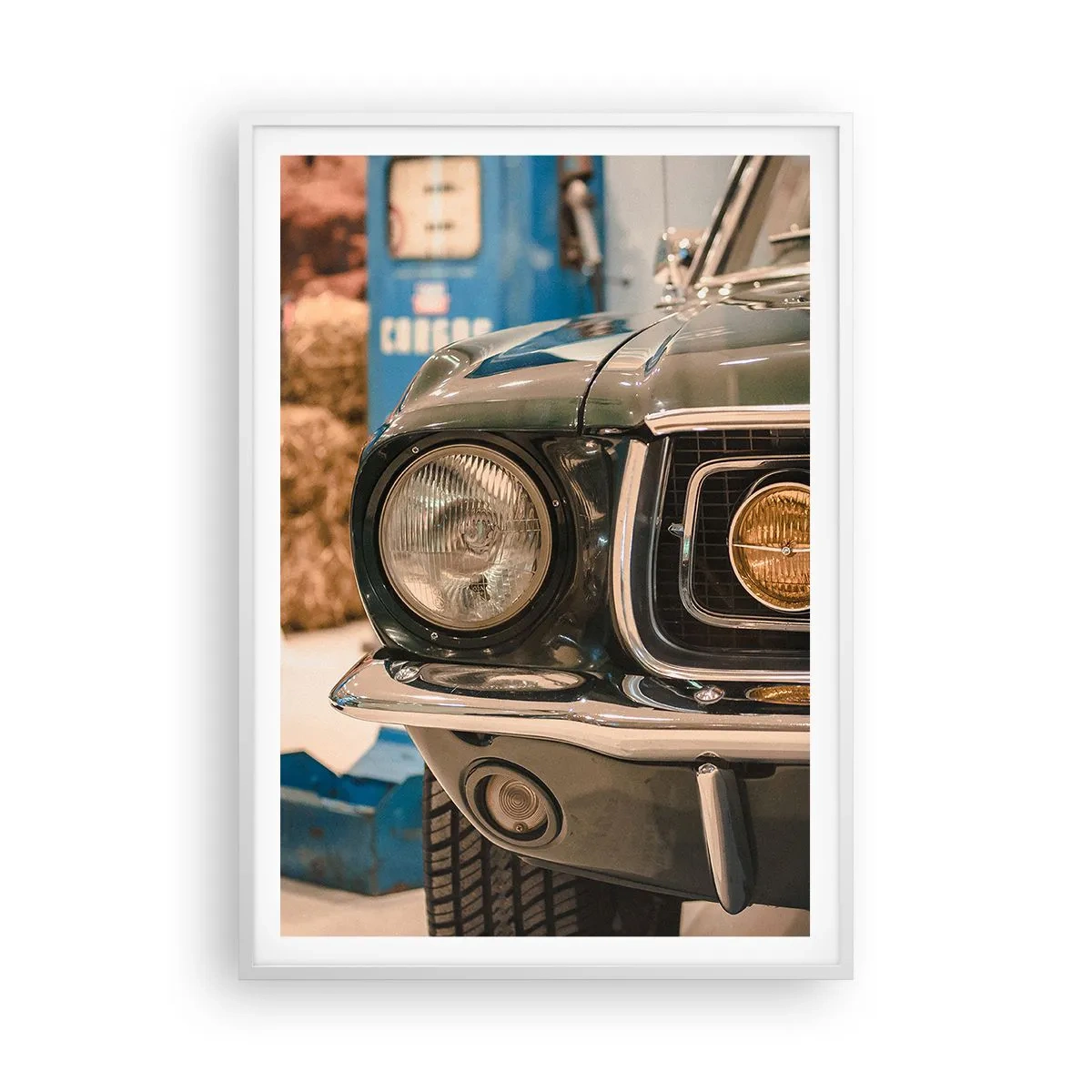 Poszter fekete keretben - Találkozás a legendával - 70x100 cm