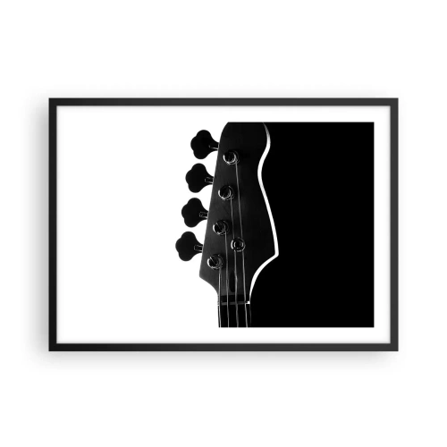 Poszter fehér keretben - Sziklacsend  - 70x50 cm