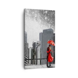 Vászonkép - Az ember nem kő - 45x80 cm