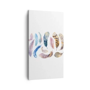 Vászonkép - Könnyű, tarka és sokszínű - 45x80 cm