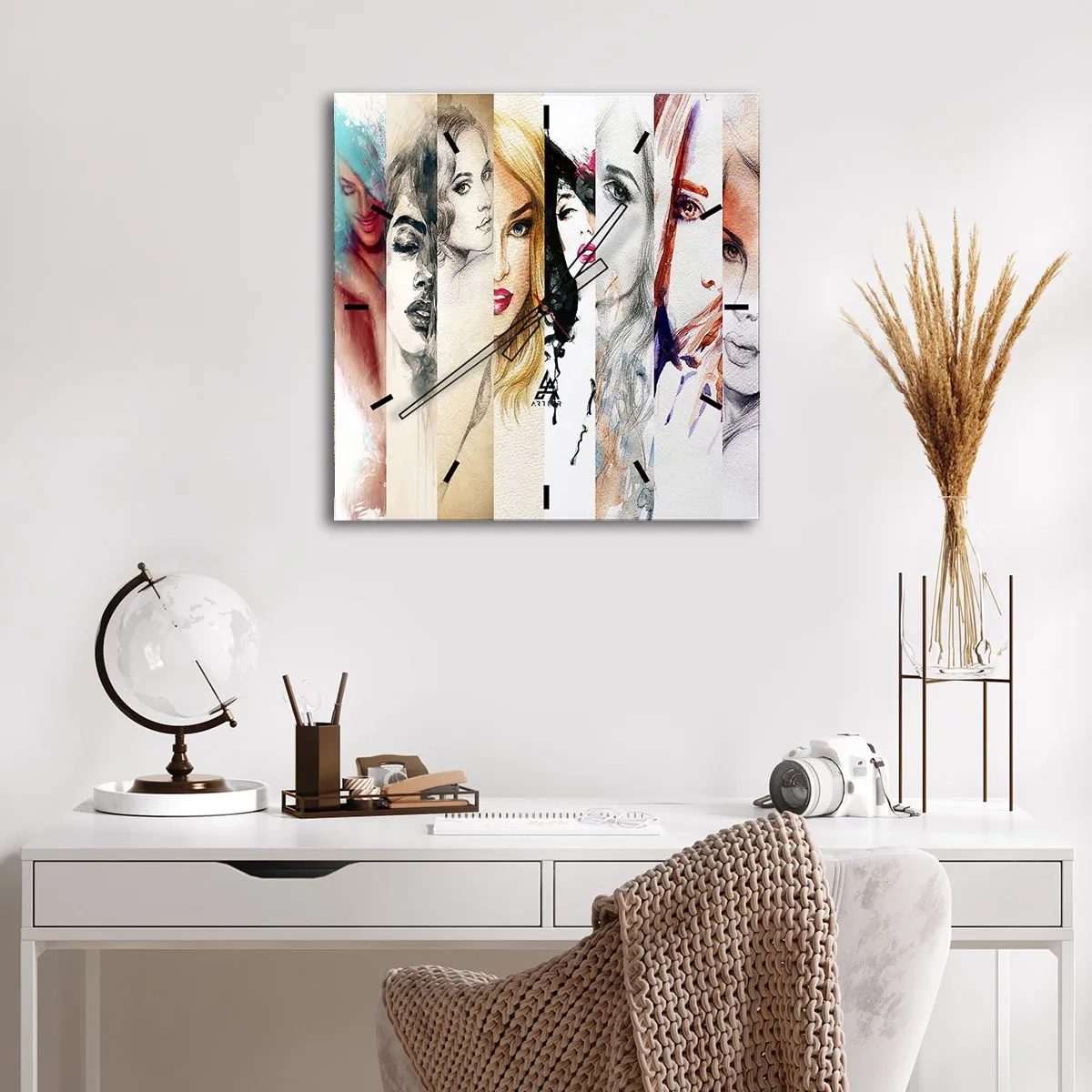 Falióra, Óra - És ez mindig TE  - 40x40 cm