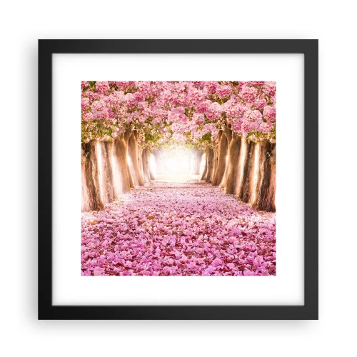 Poszter fehér keretben - Út a paradicsomba - 30x30 cm