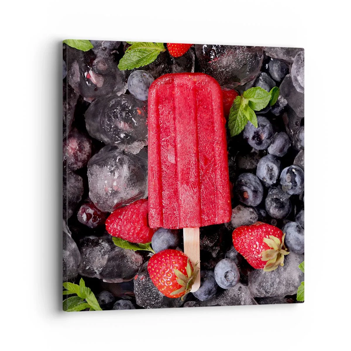 Vászonkép - A forró nyár íze - 40x40 cm