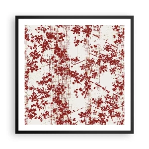 Poszter fehér keretben - Mint egy régi perkál - 60x60 cm