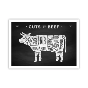 Poszter - Mészáros ábécéskönyve - 100x70 cm