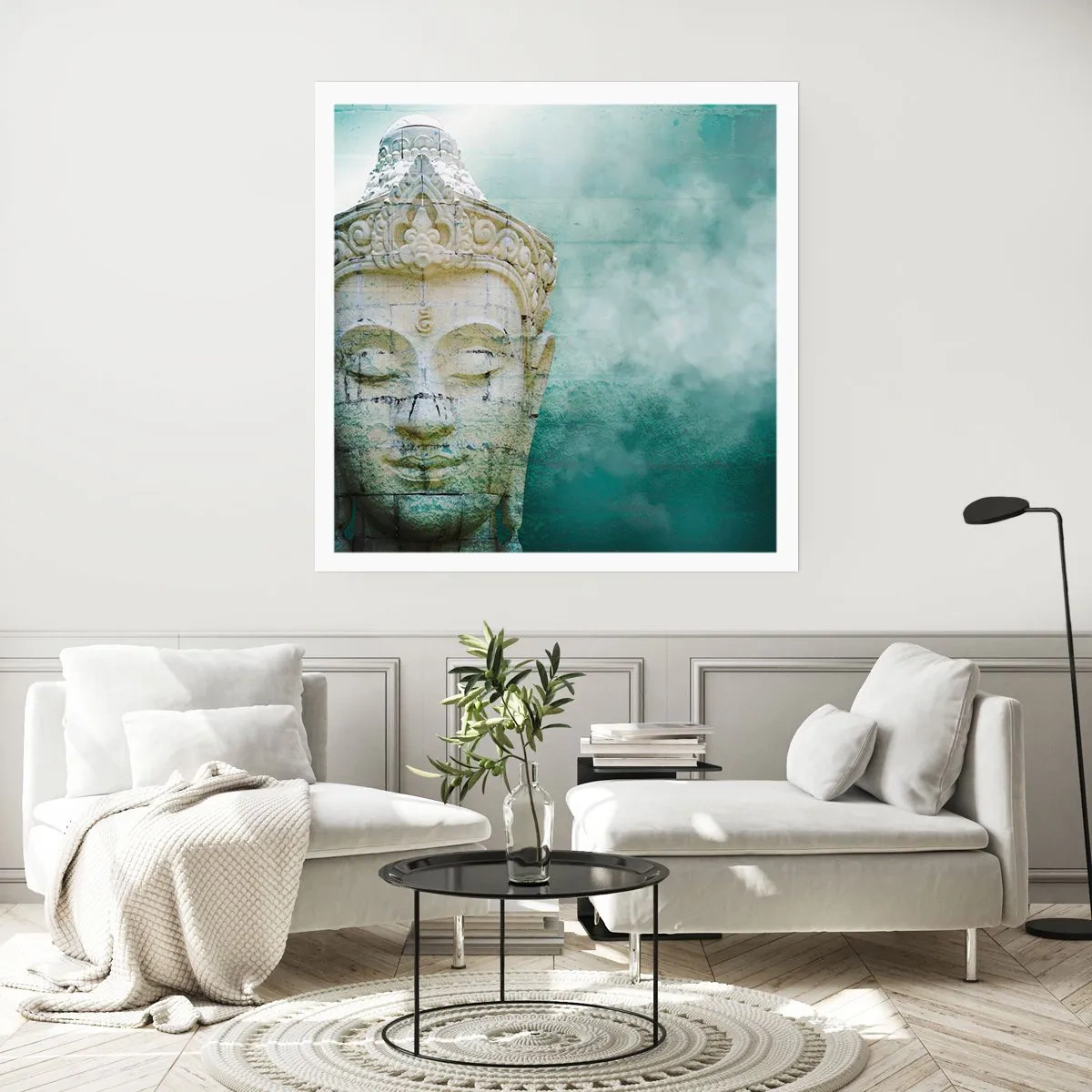 Poszter - A fény kérése - 60x60 cm