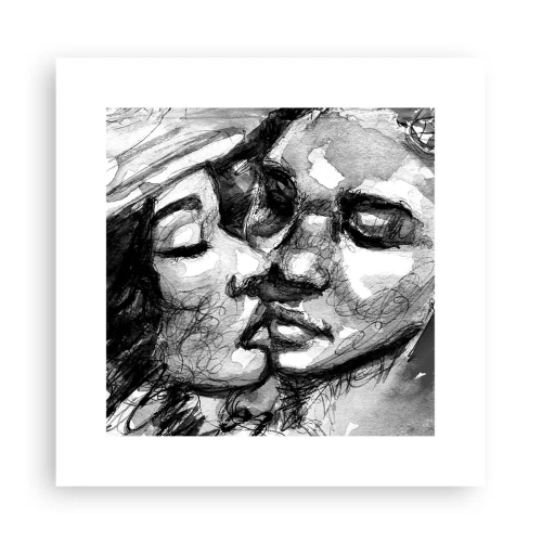 Poszter - Egy érzelmes pillanat - 30x30 cm