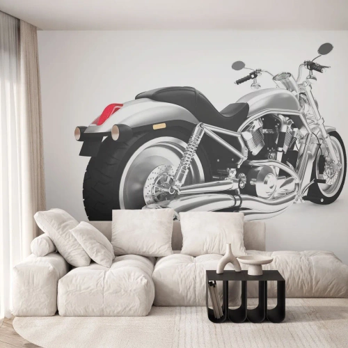 Egyedi tapéta Premium Sand - Gyűjtögető álma - Autóipari, Motorkerékpár, Chopper
