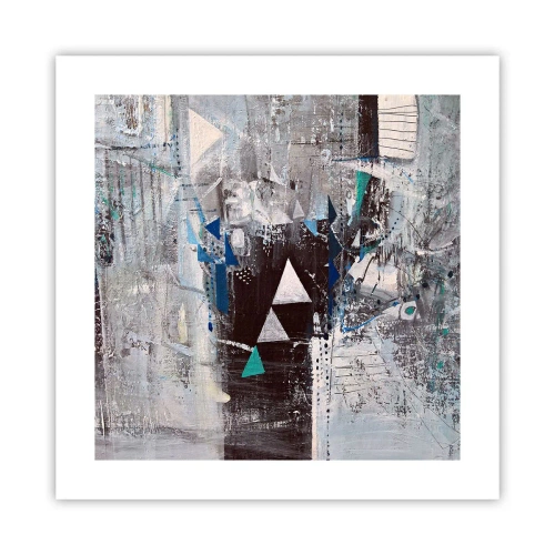 Poszter - A háromszögek felülíró sorrendje - 40x40 cm