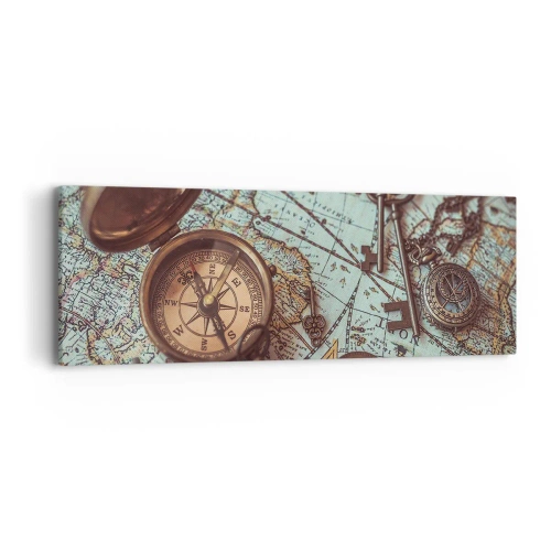 Vászonkép - A kalandvágynak - 90x30 cm