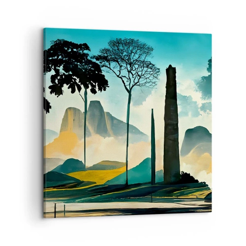 Vászonkép - Mindíg magasabbra és magasabbra - 50x50 cm