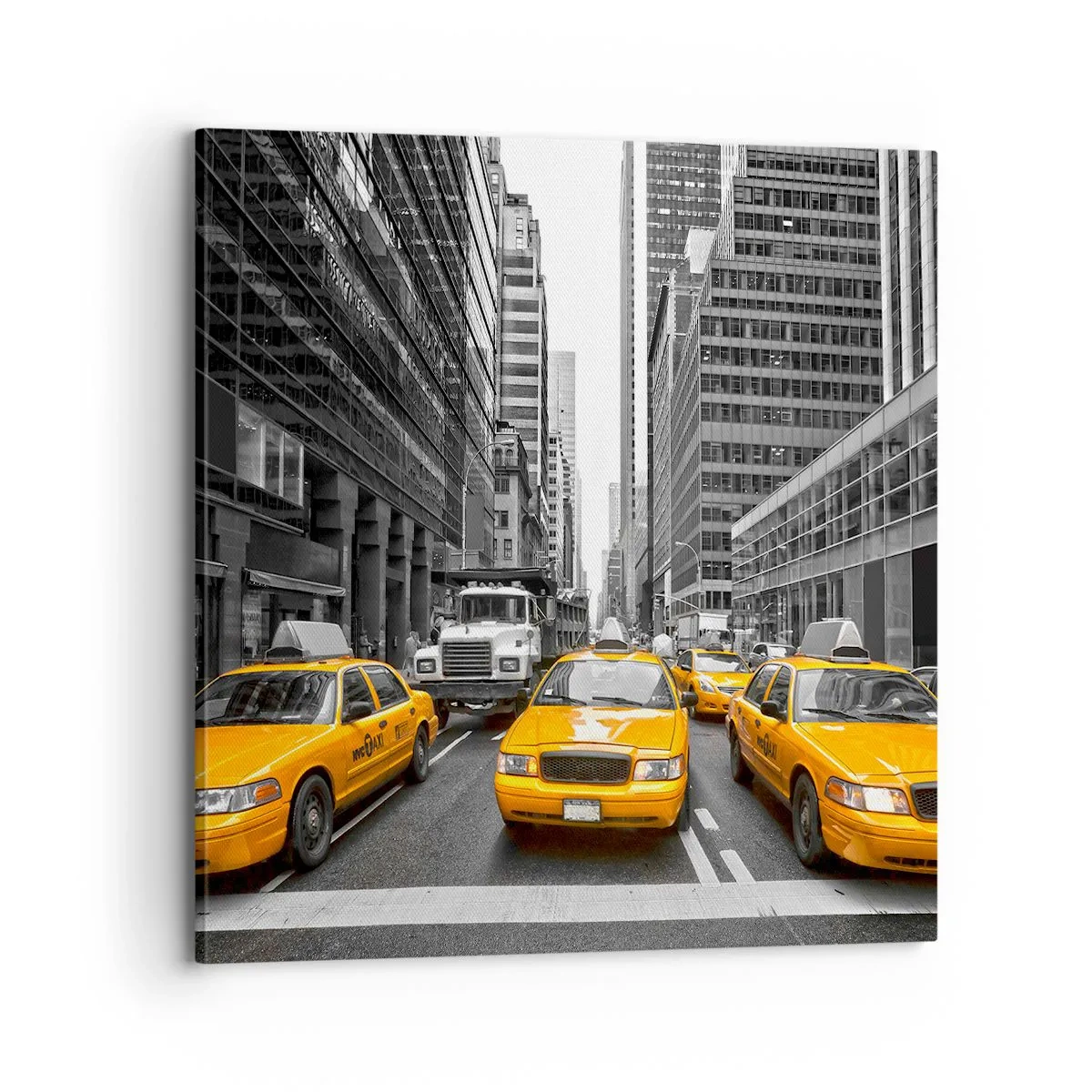 Vászonkép - Mi színezzük a várost - 70x70 cm