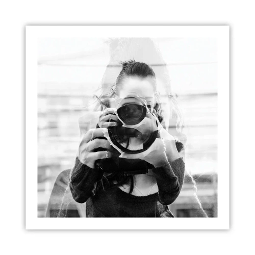 Poszter - Alkotó meg ez eszköze - 60x60 cm