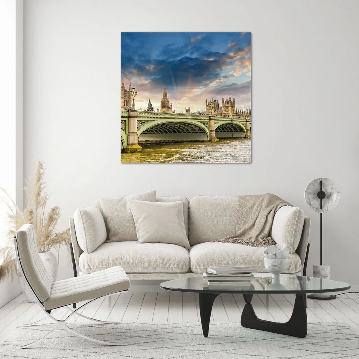 Üveg kép - Az idő megállt a Birodalomban - 40x40 cm