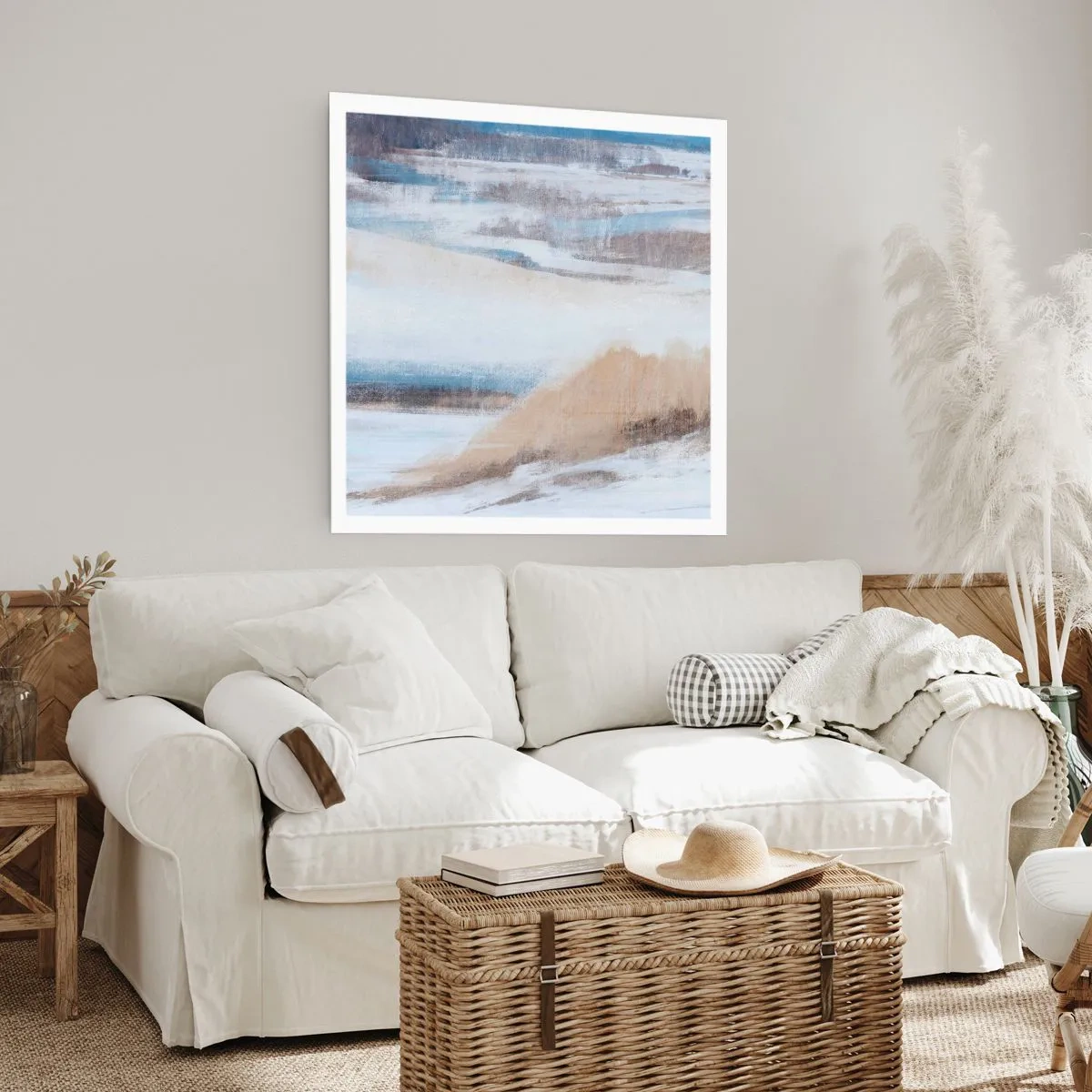 Poszter - Téli kompozíció - 60x60 cm