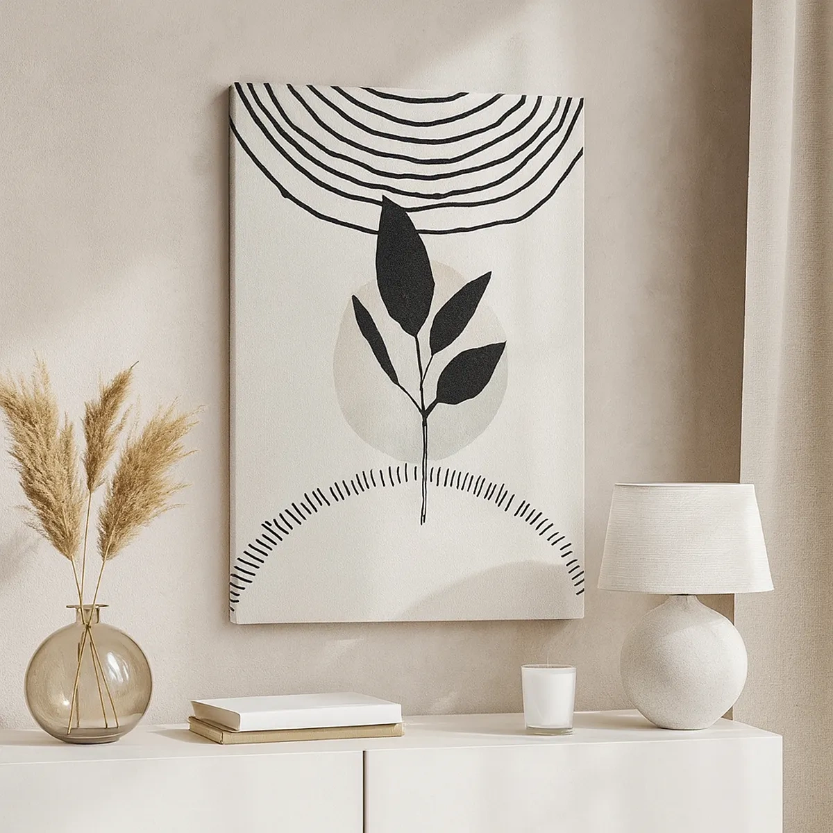 Vászonkép - Kompozíció: a természet rituáléi - 50x70 cm