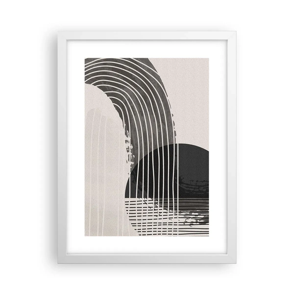 Poszter fekete keretben - Oda és vissza - 30x40 cm