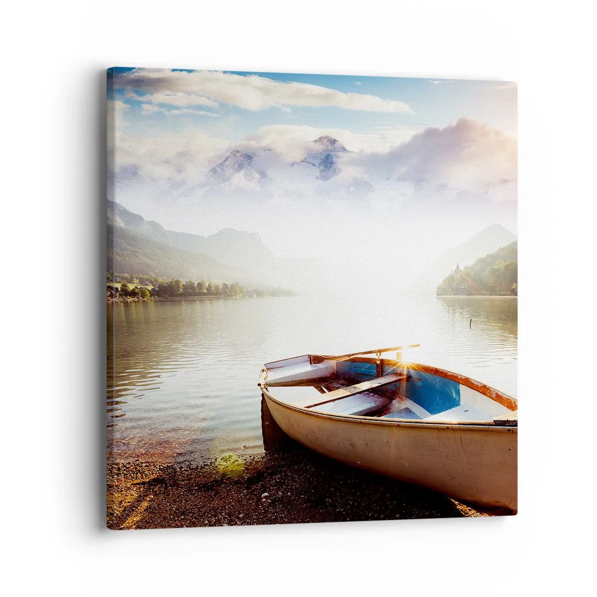 Vászonkép - Nagy és tiszta víz felett - 40x40 cm