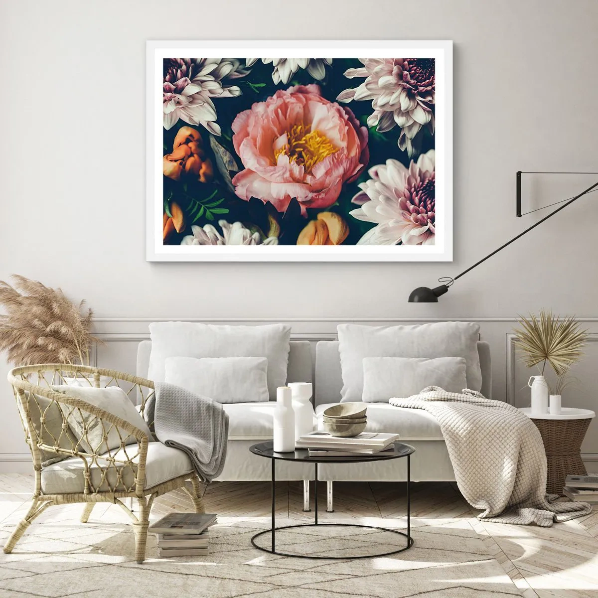 Poszter fekete keretben - Barokk pompával - 91x61 cm