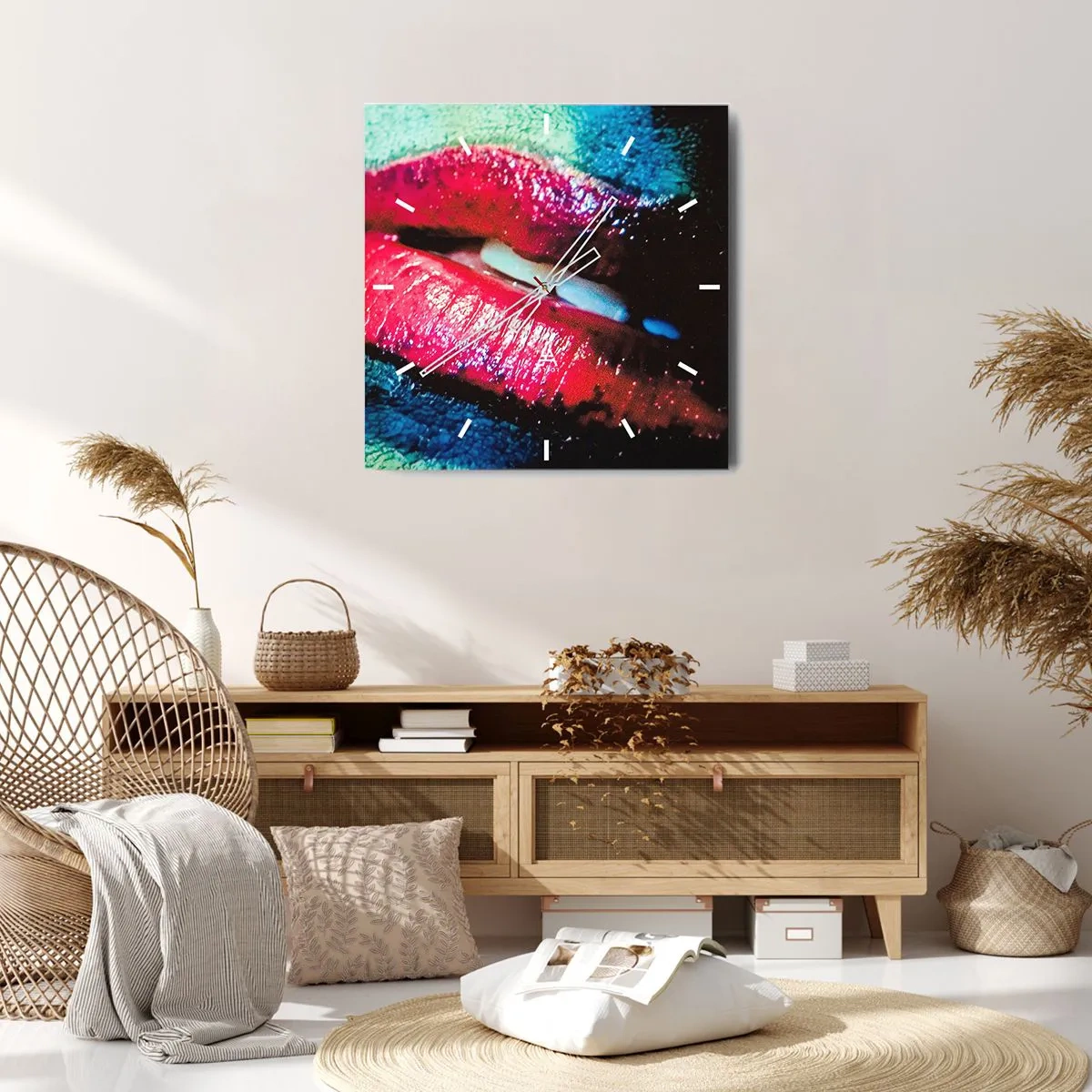 Falióra, Óra - Érzéki és zavaró - 40x40 cm