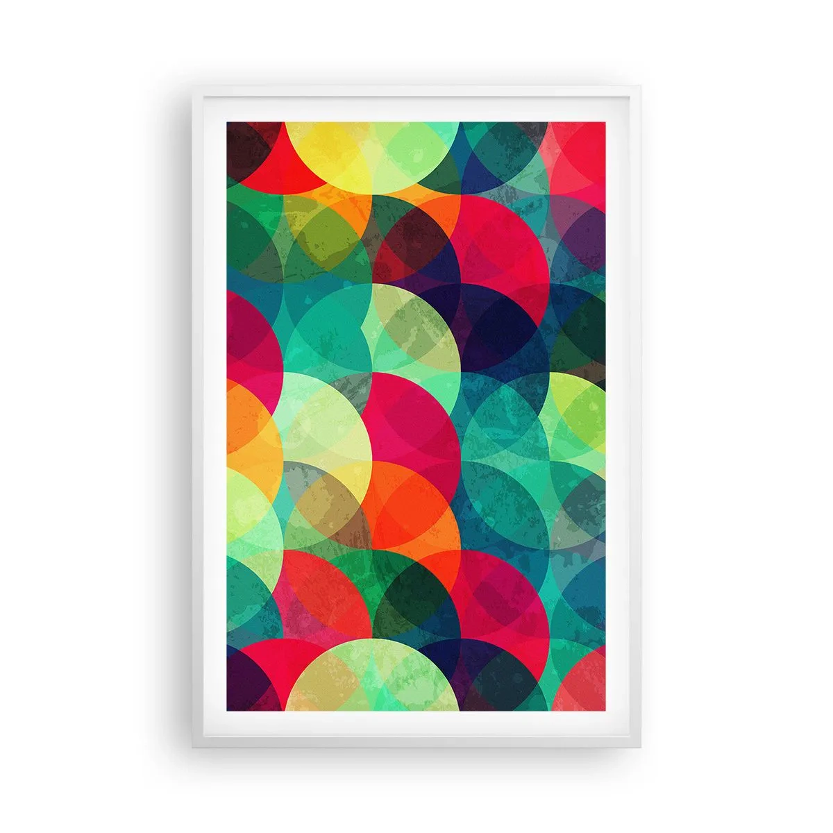 Poszter fekete keretben - Felszívárványság - 61x91 cm