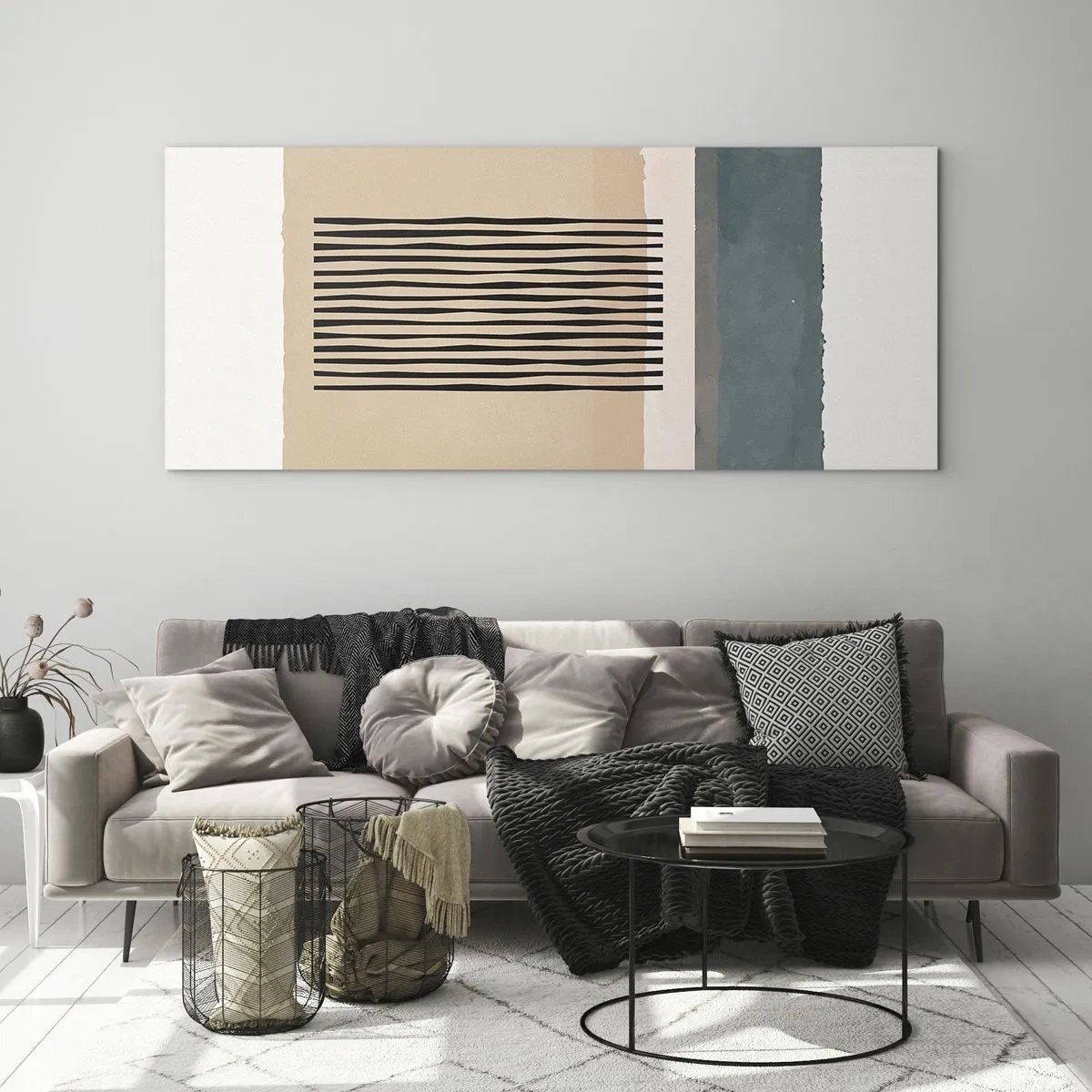 Üveg kép - Minden rendben - 90x30 cm