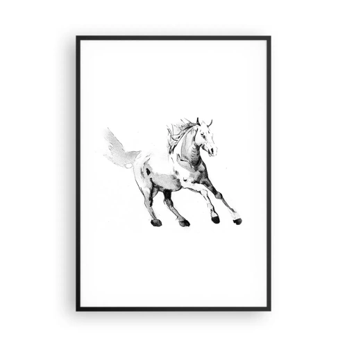 Poszter fehér keretben - Megszelídíthetetlen lélek - 70x100 cm