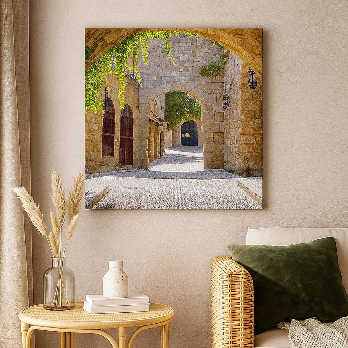 Vászonkép - A menet hamarosan megjelenik - 30x30 cm