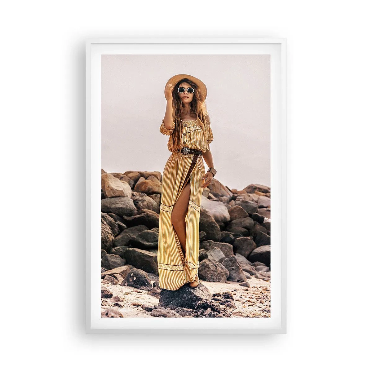 Poszter fekete keretben - A kövek varázsa - 61x91 cm