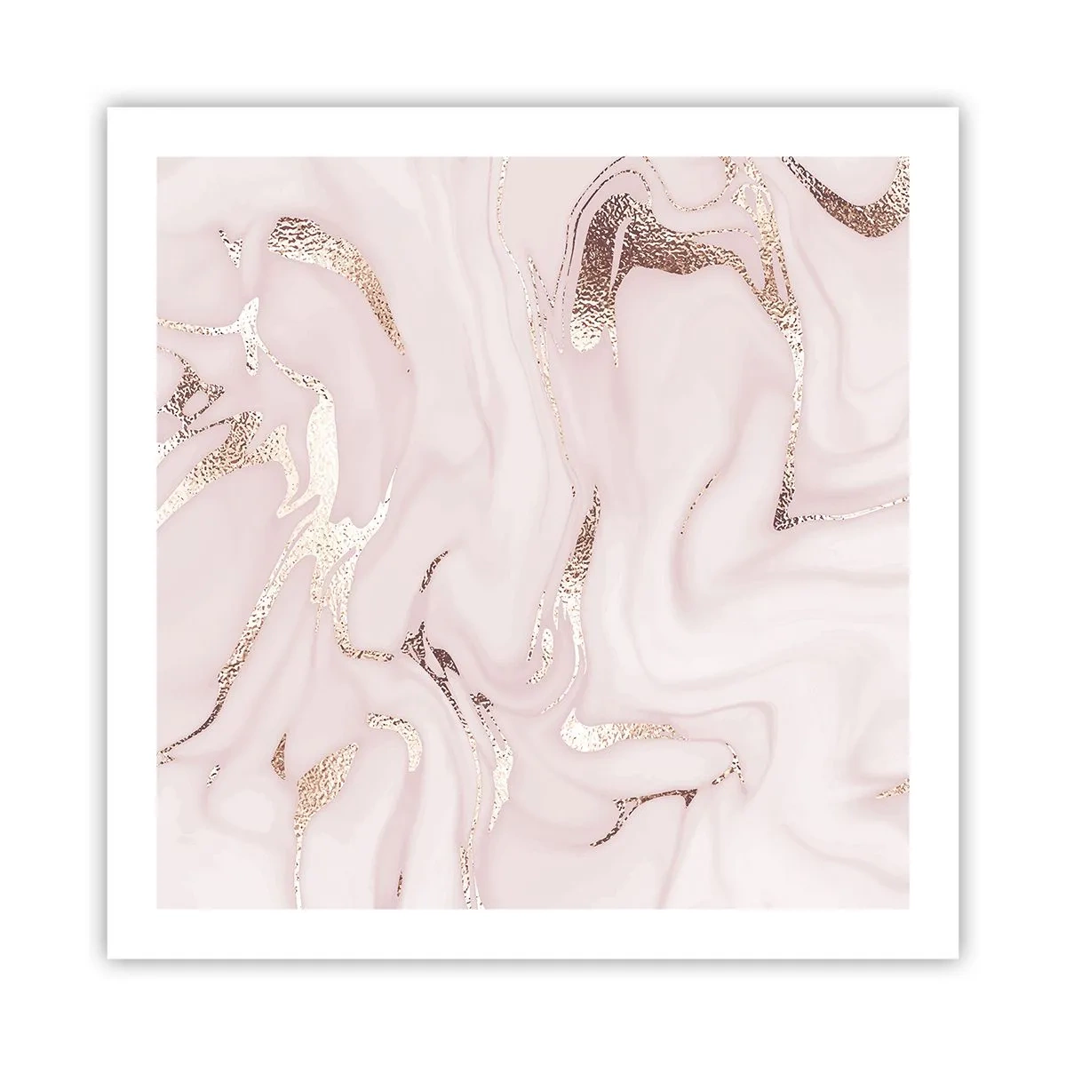 Poszter - Rózsaszín tébolyban - 60x60 cm