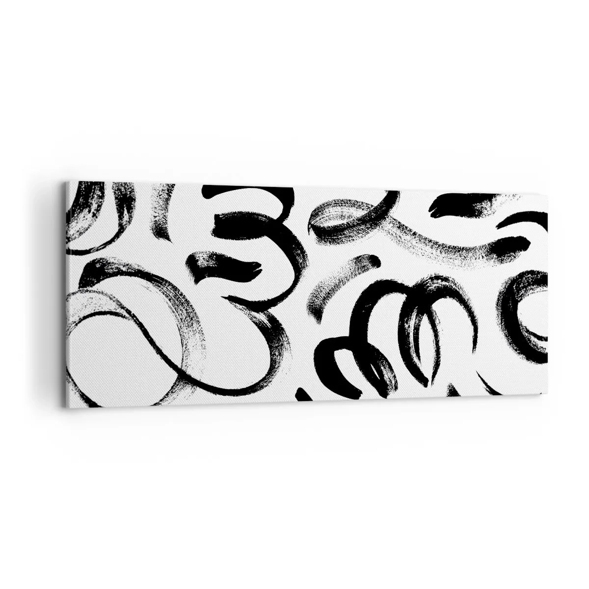 Vászonkép - Feketén-fehéren - 100x40 cm