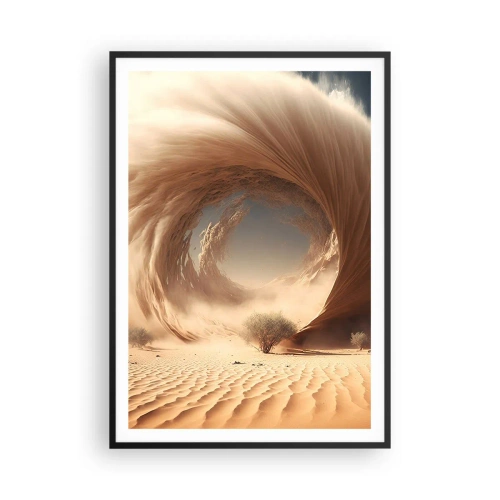 Poszter fehér keretben - Megnyílt portált - 70x100 cm