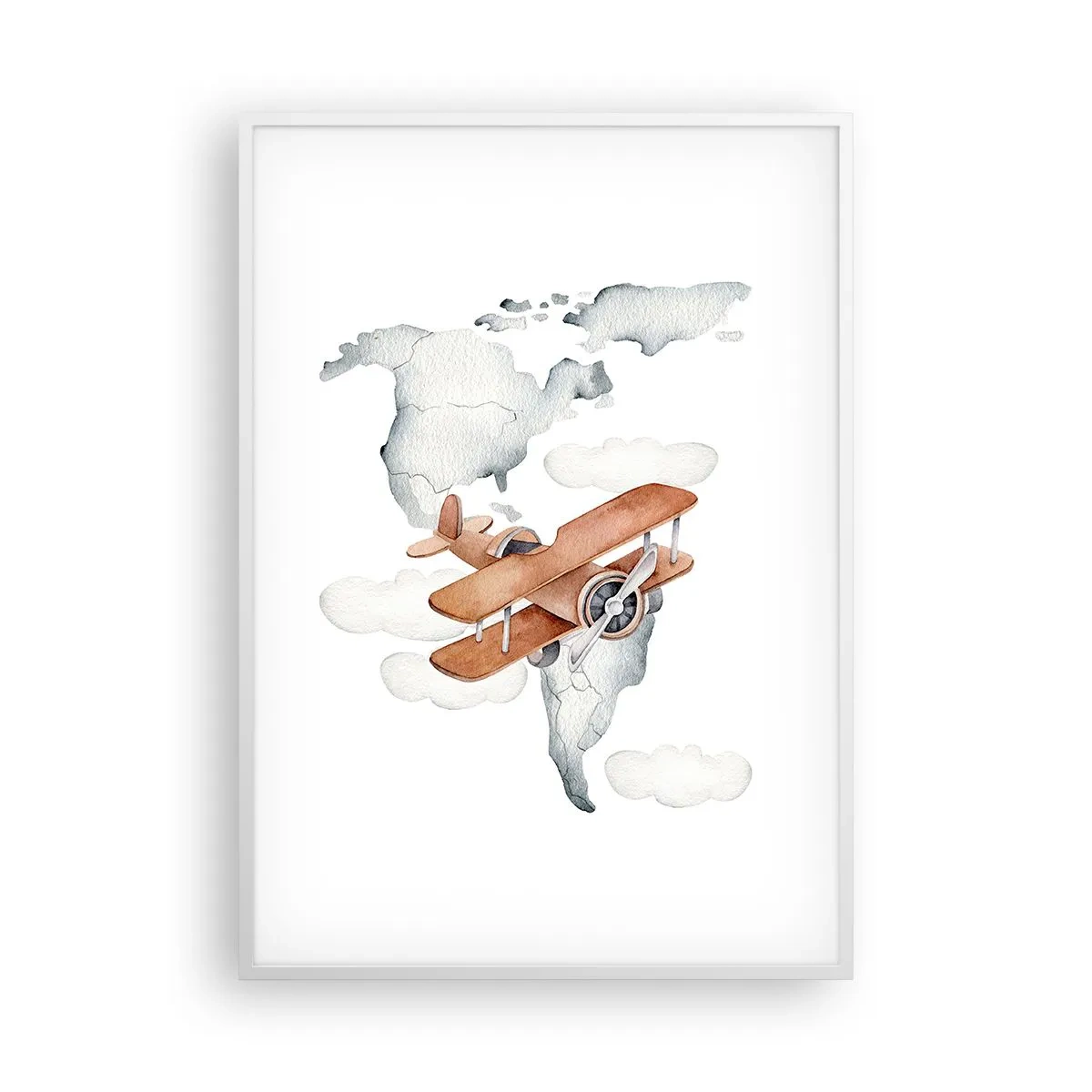 Poszter fekete keretben - Úttörő szellemben - 70x100 cm