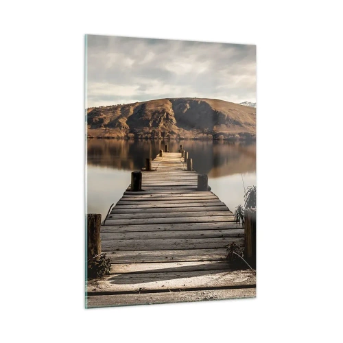 Üveg kép - Táj a csendben - 50x70 cm