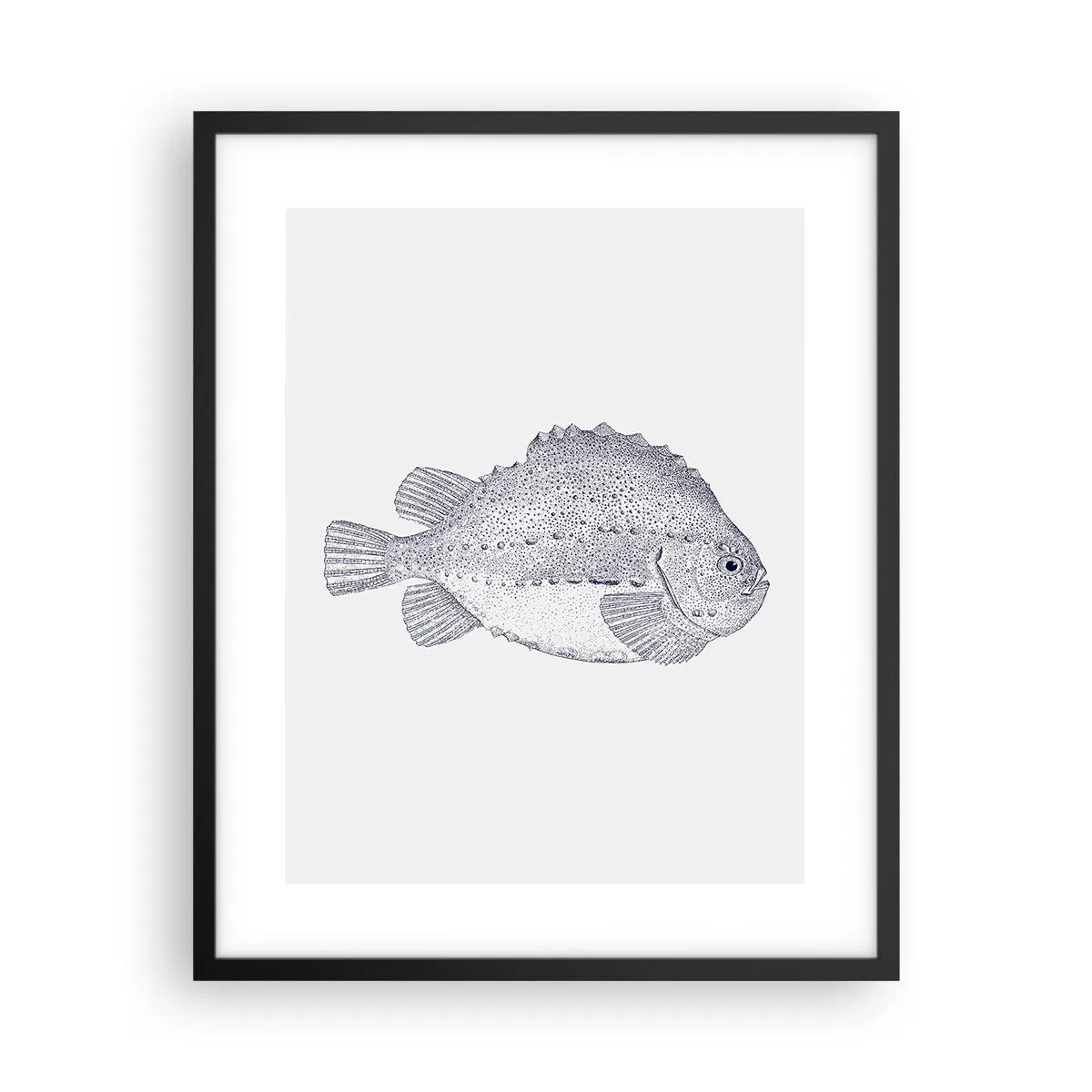 Poszter fehér keretben - A természettudós albumába - 40x50 cm