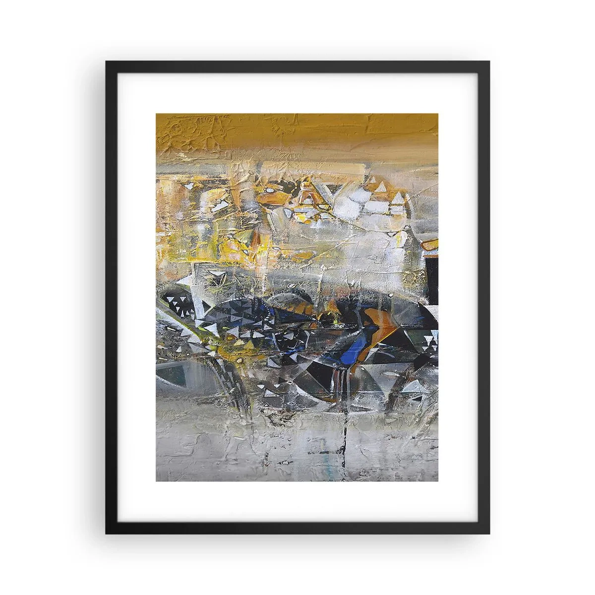 Poszter fehér keretben - Minden rendben lesz - 40x50 cm