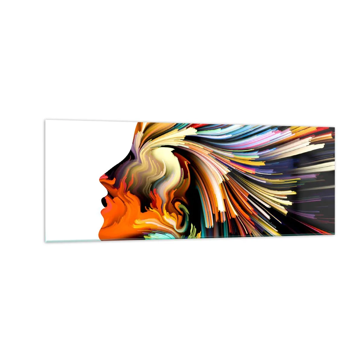 Üveg kép - A képzelet robbanása - 140x50 cm