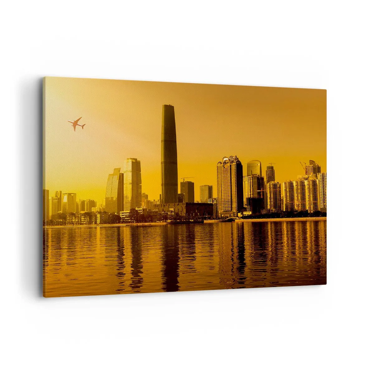 Vászonkép - Arany város - 100x70 cm