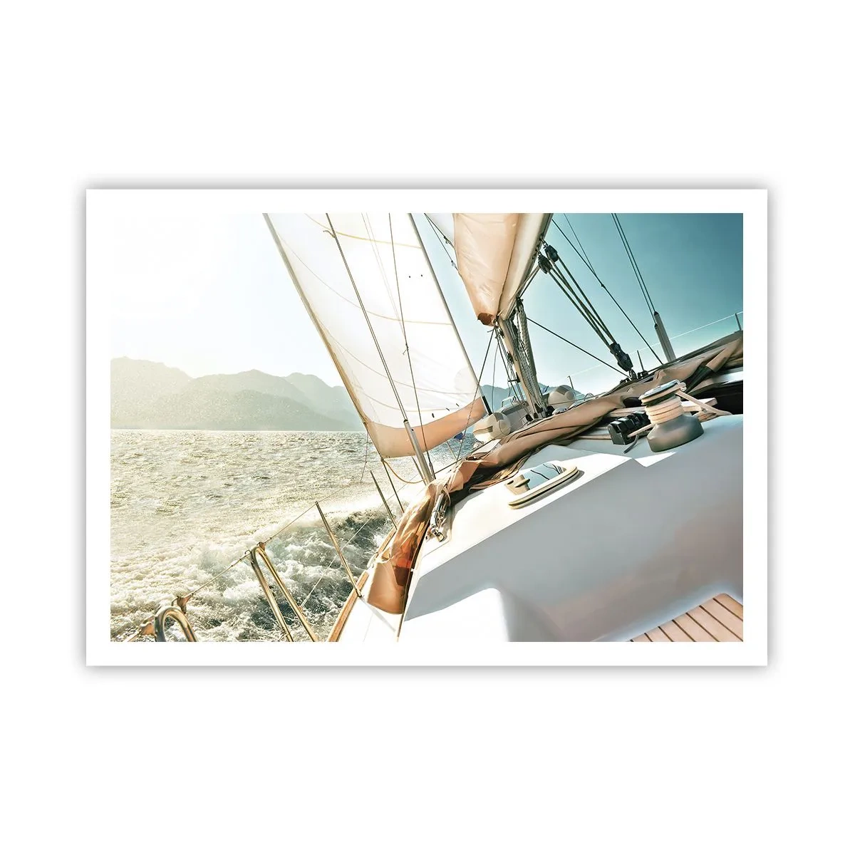 Poszter - Dagadó vitorlákkal - 100x70 cm