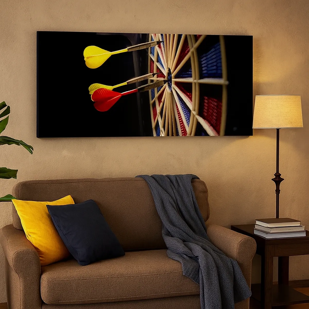 Vászonkép - Pont a lényeg - 30x30 cm